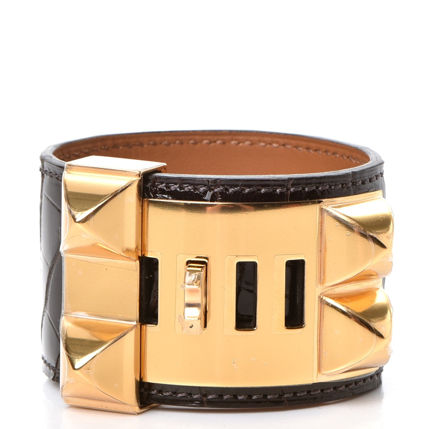 Hermes Shiny Alligator Collier de Chien CDC Bracelet S Ebene 4 of 8