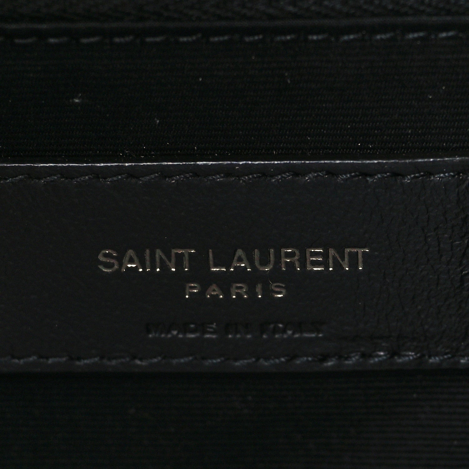 Saint Laurent Crinkled Calfskin Matelasse Monogram Medium Niki Chain Satchel Fog 6 of 10