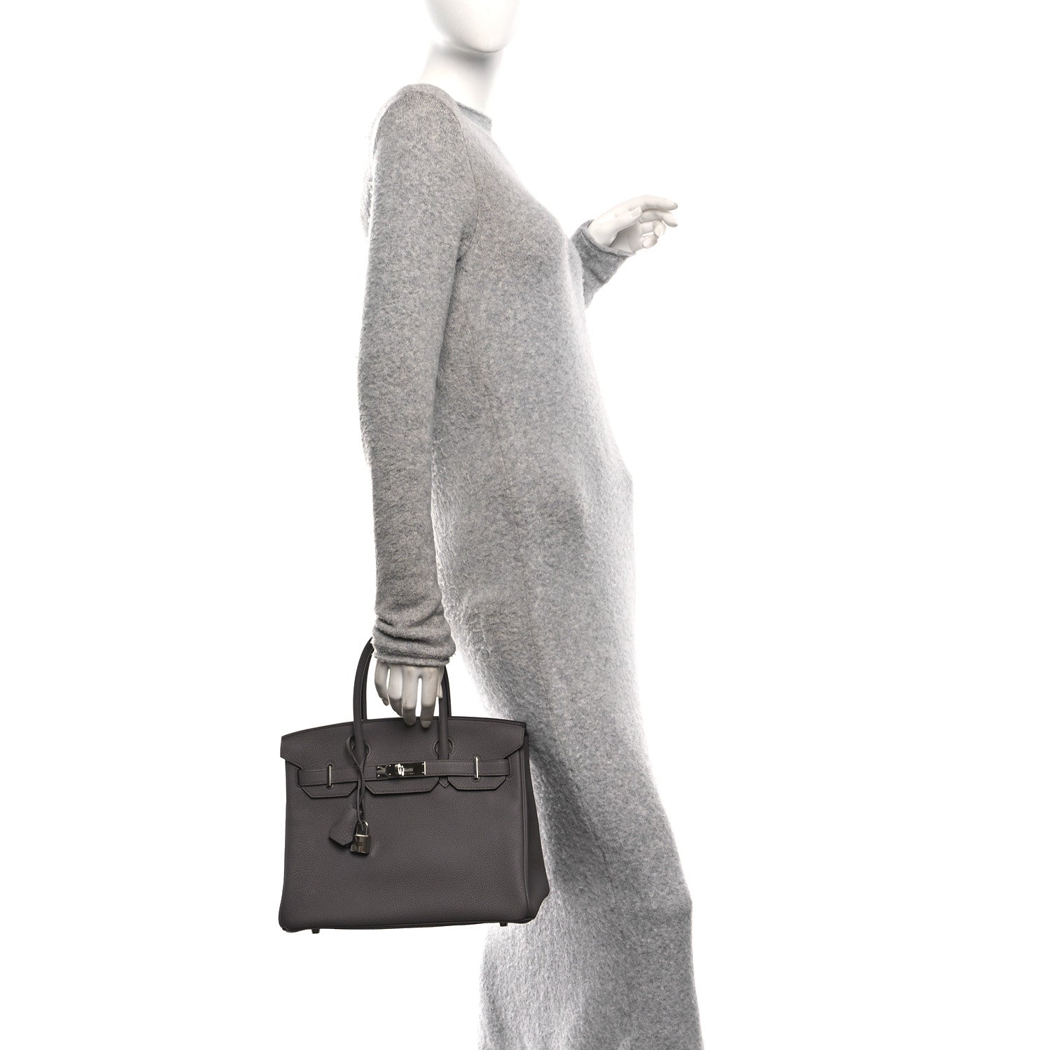 Hermes Togo Birkin 30 Etain 3 of 23