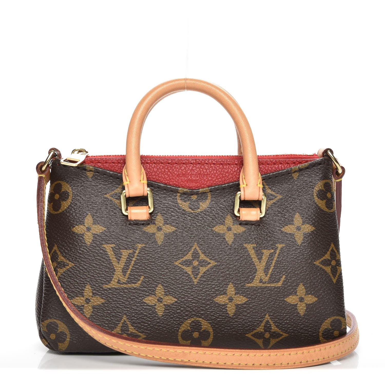Louis Vuitton Monogram Nano Pallas Cherry 1 of 8