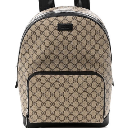 Gucci GG Supreme Monogram Medium Backpack Black 7 of 10