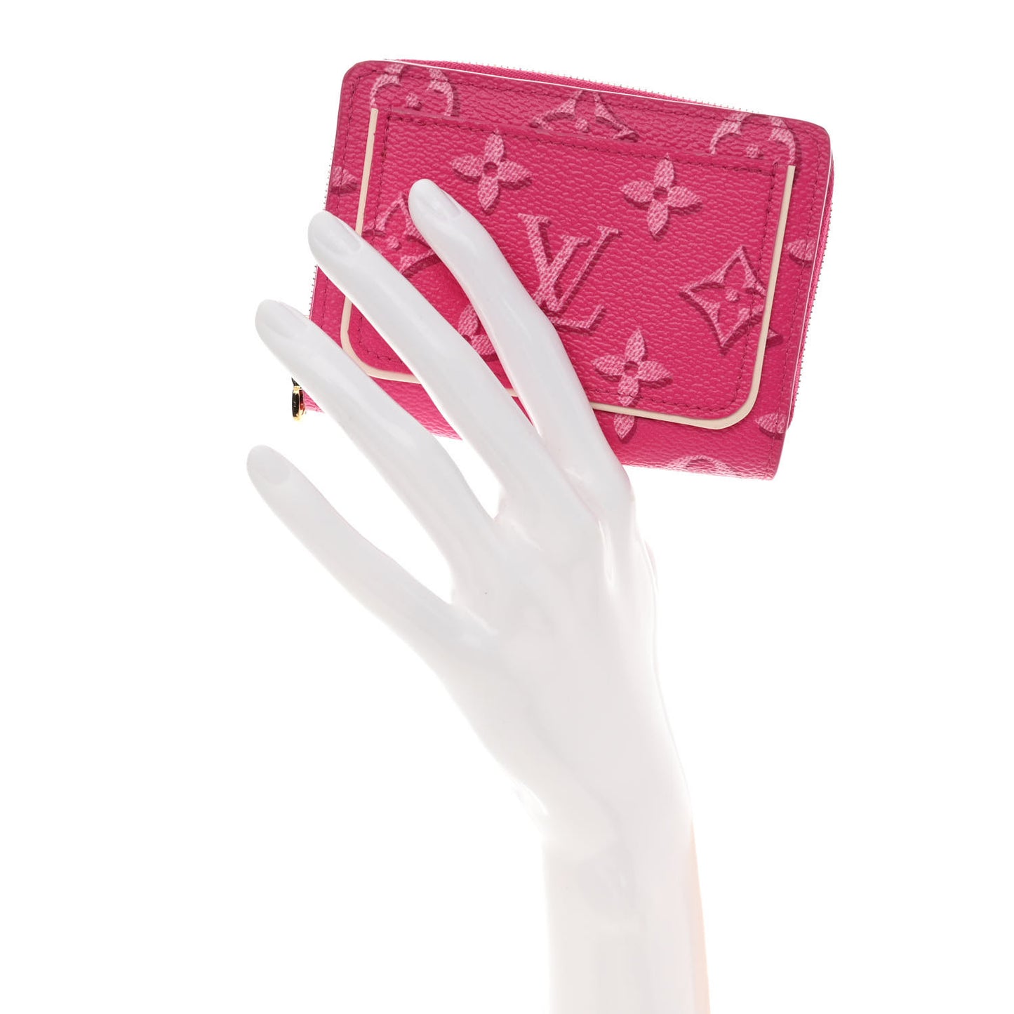 Monogram Fall for You Lou Wallet Fuchsia