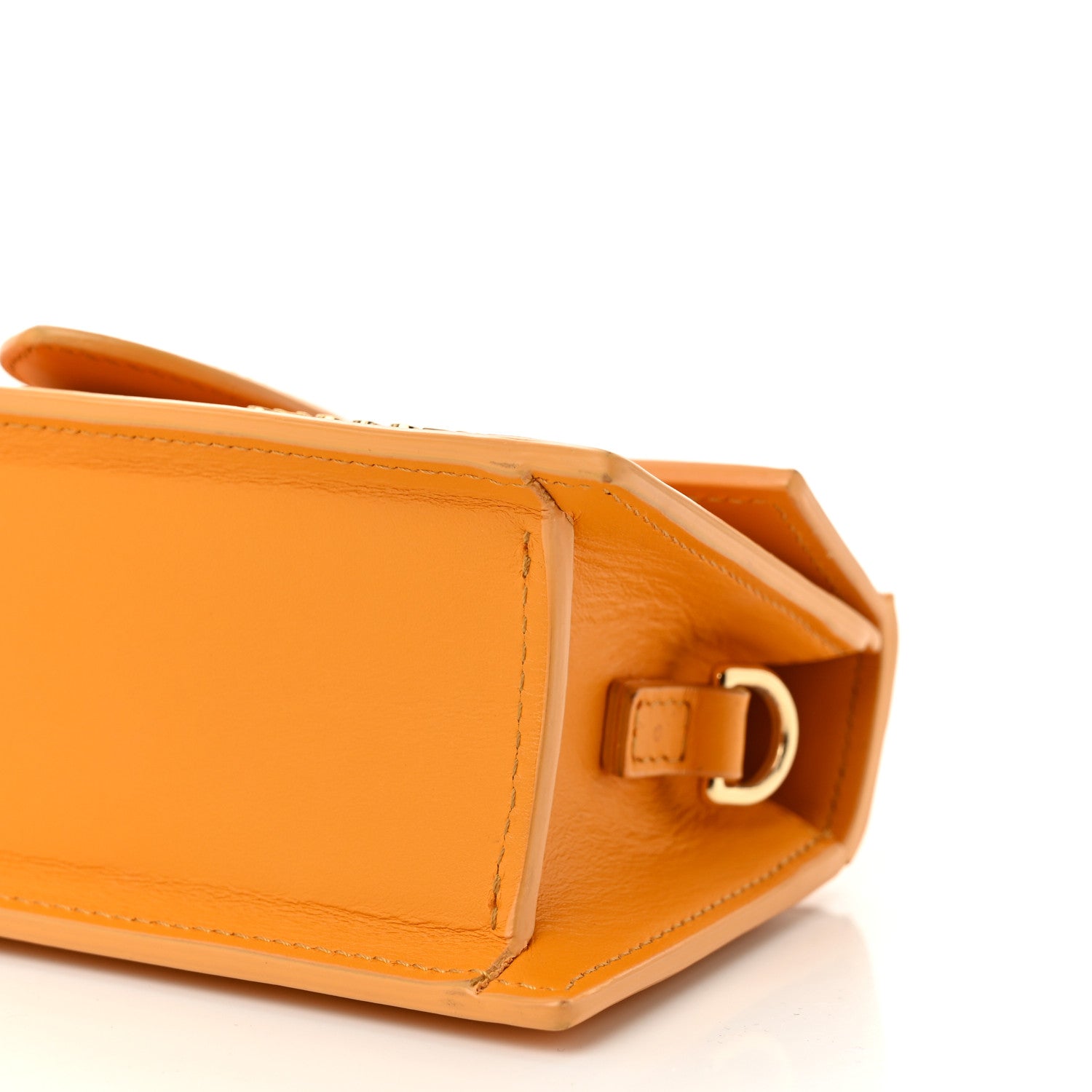 Jacquemus Smooth Calfskin Le Bambino Dark Yellow 8 of 10