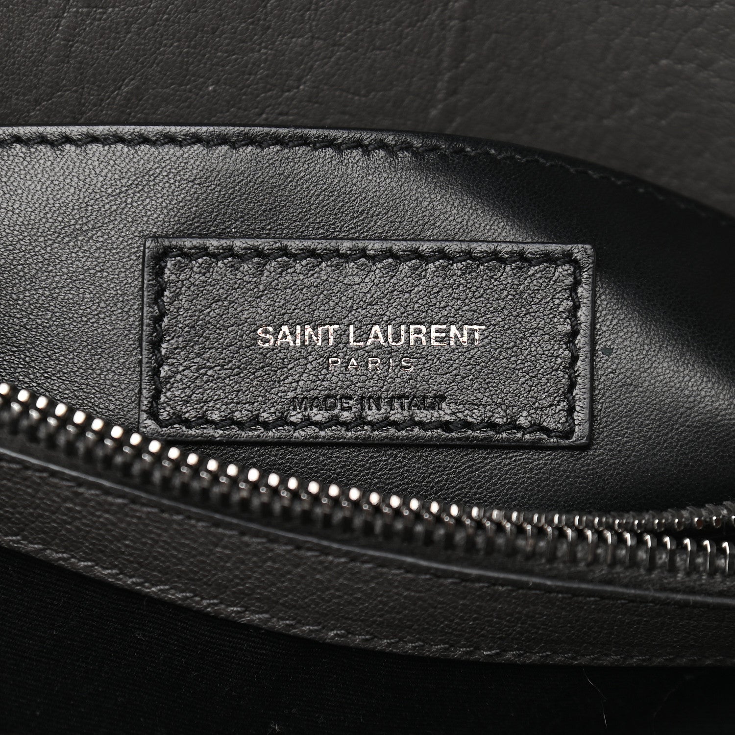 Saint Laurent Sheepskin Matelasse Chevron Monogram Medium College Bag Asphalt 6 of 8