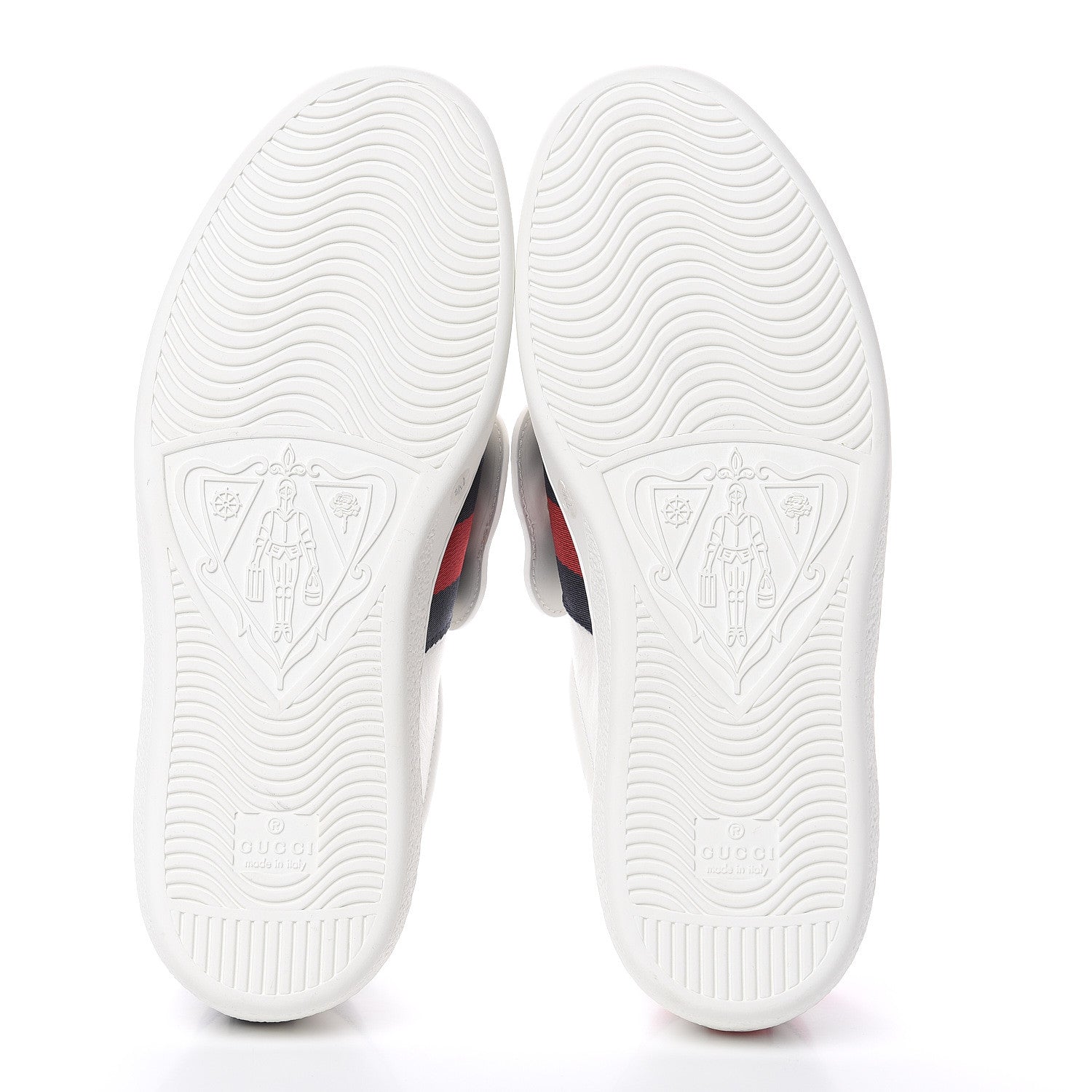 Gucci Calfskin Ayers Web Panther Embroidered Mens Ace Sneakers 7.5 White 6 of 10