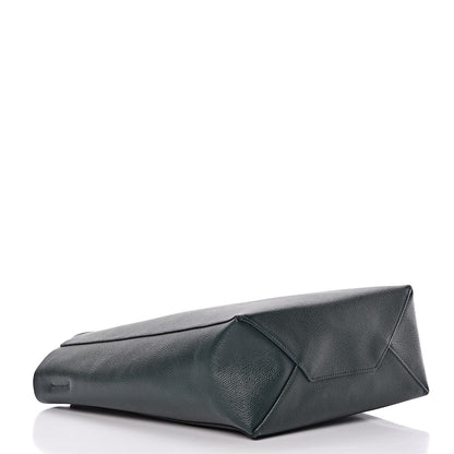 Celine Grained Calfskin Small Vertical Cabas Amazone 4 of 11