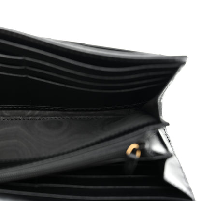 Gucci Calfskin Matelasse GG Marmont Continental Wallet Black 5 of 9