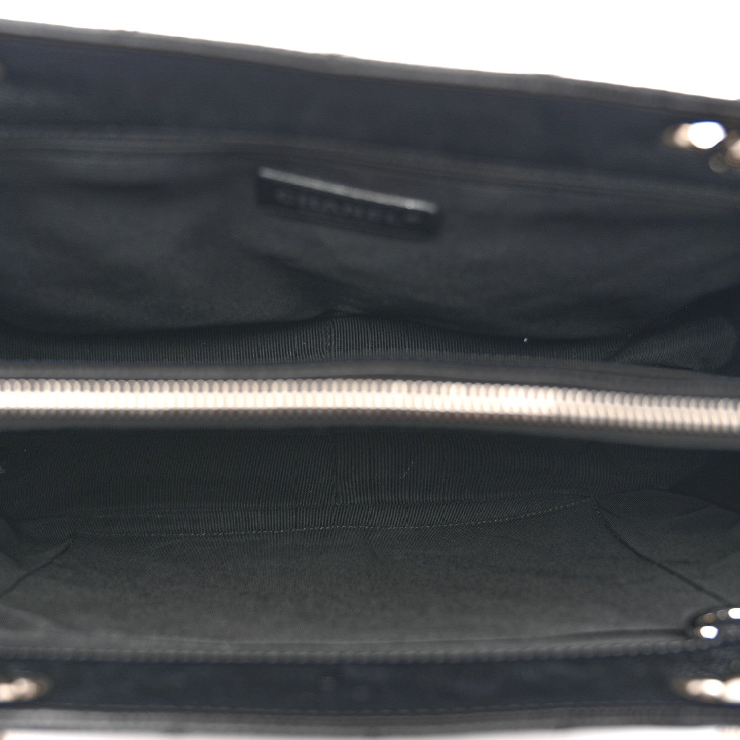 Chanel Caviar Quilted Grand Shopping Tote GST Black 5 of 12