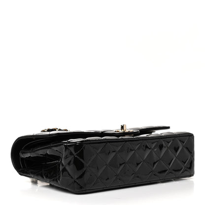 Chanel Patent Quilted Medium Double Flap Black 4 of 10