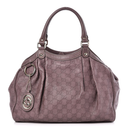 Gucci Guccissima Signature Medium Sukey Tote New Mauve 1 of 7