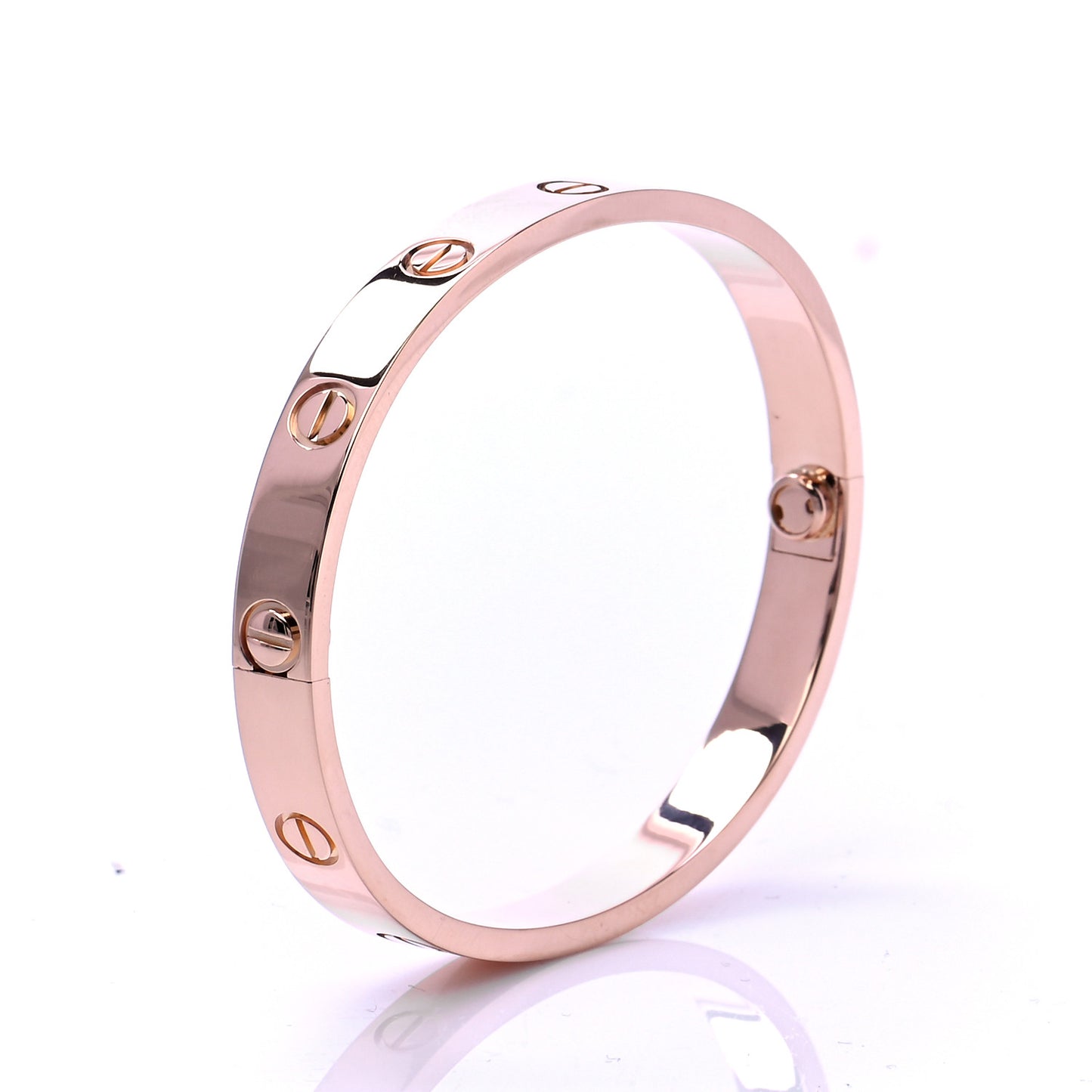 18K Pink Gold LOVE Bracelet 16