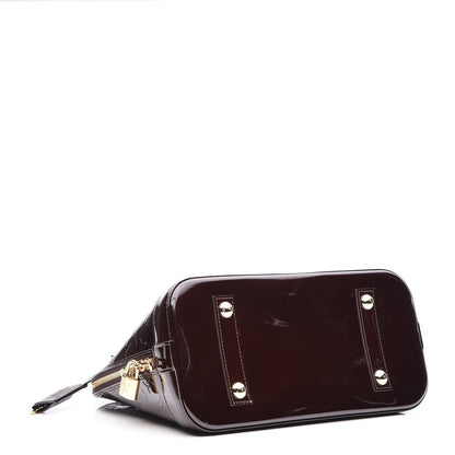 Louis Vuitton Vernis Alma PM Amarante 4 of 6