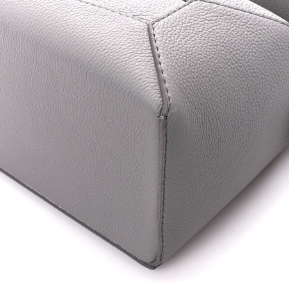 Loewe Soft Grained Calfskin Small Puzzle Edge Bag Pearl Grey 10 of 10