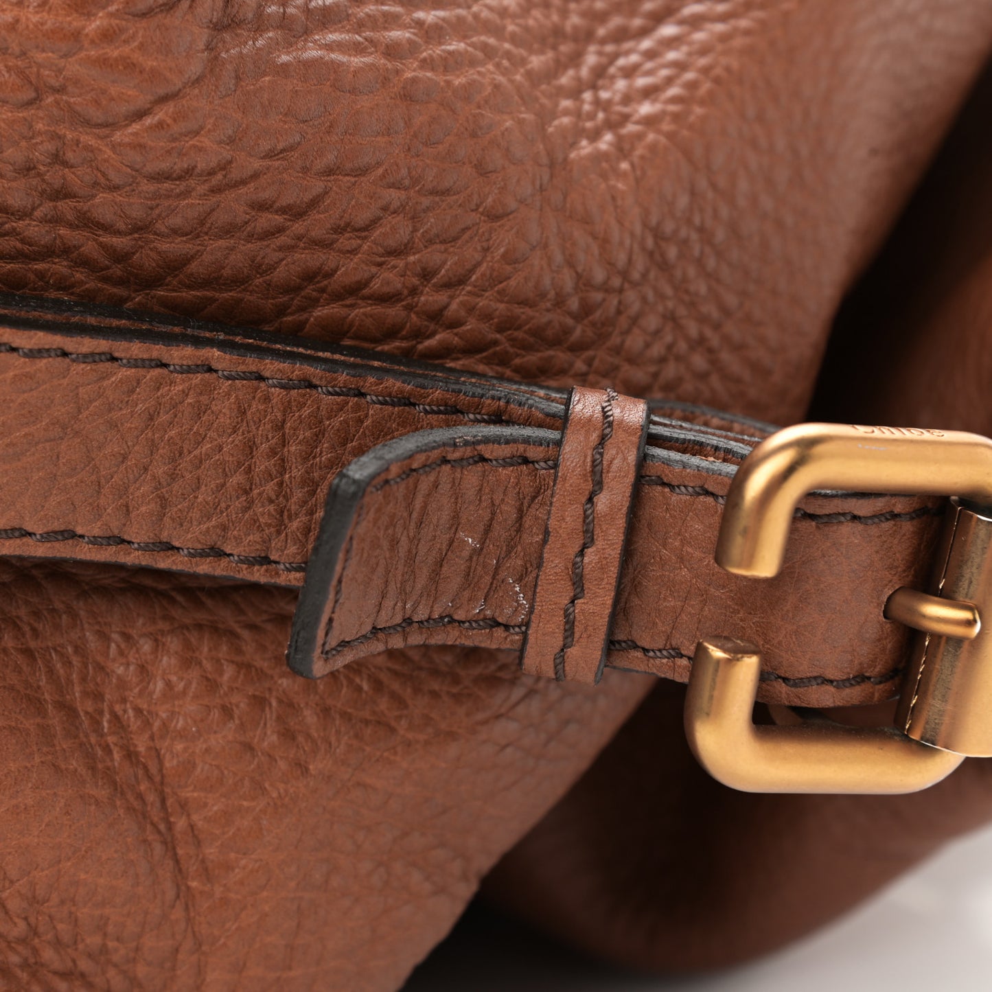 Calfskin Medium Paddington Satchel Nut