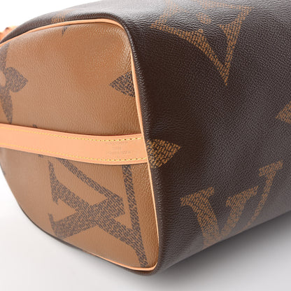Louis Vuitton Reverse Monogram Giant Speedy Bandouliere 30 10 of 11