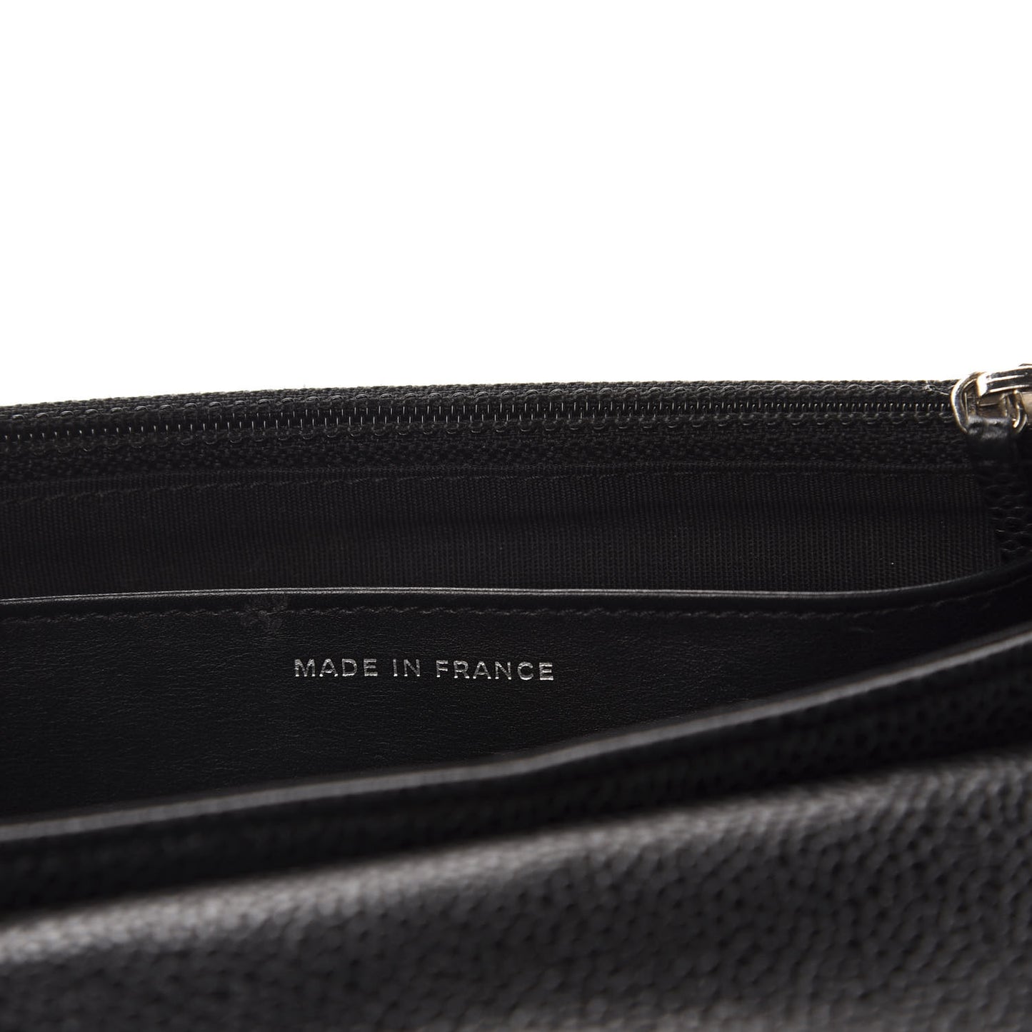 Caviar Half Moon Wallet On Chain WOC Black