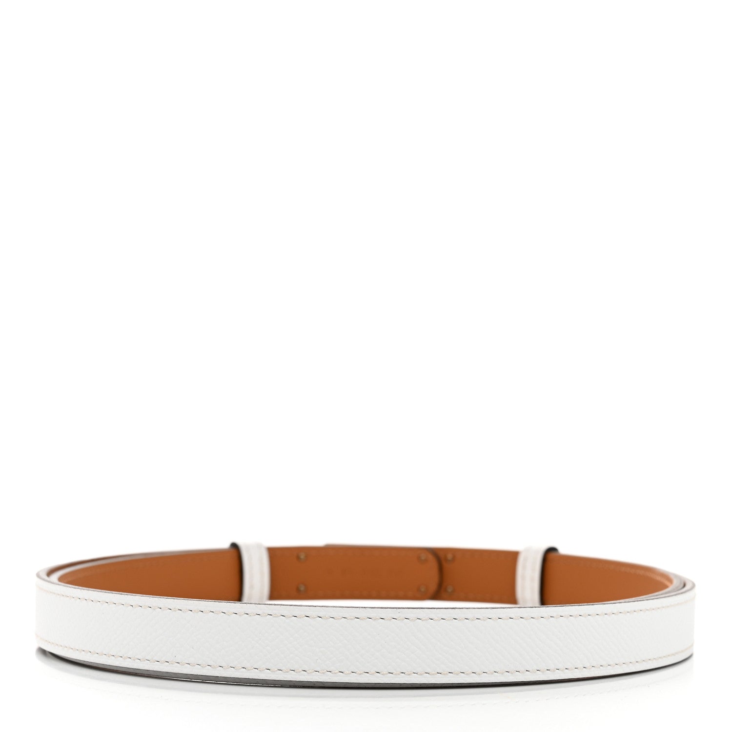 Hermes Epsom Kelly Belt White 2 of 6