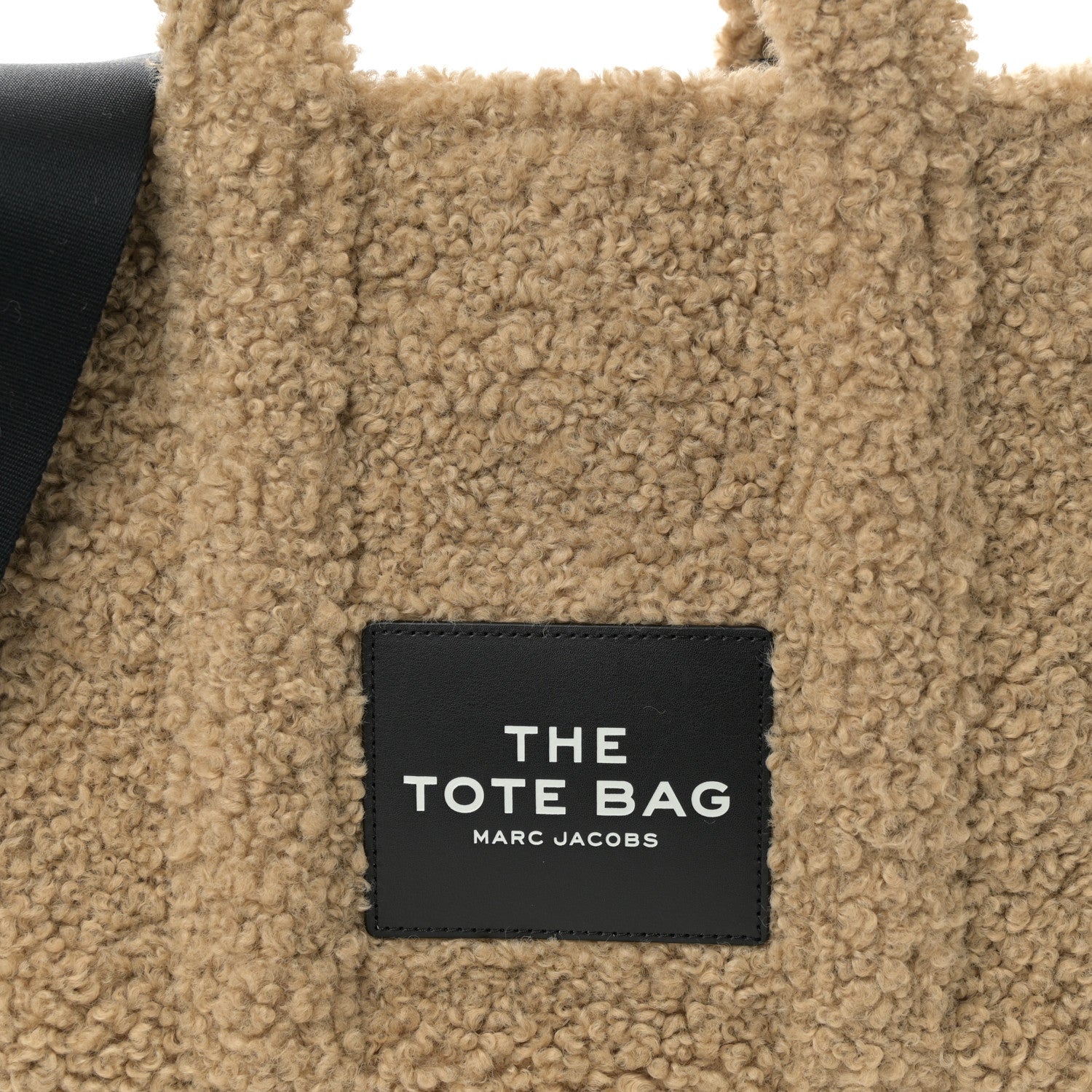 Marc Jacobs Polyester Cotton Medium The Teddy Traveler Tote Bag Beige 8 of 10