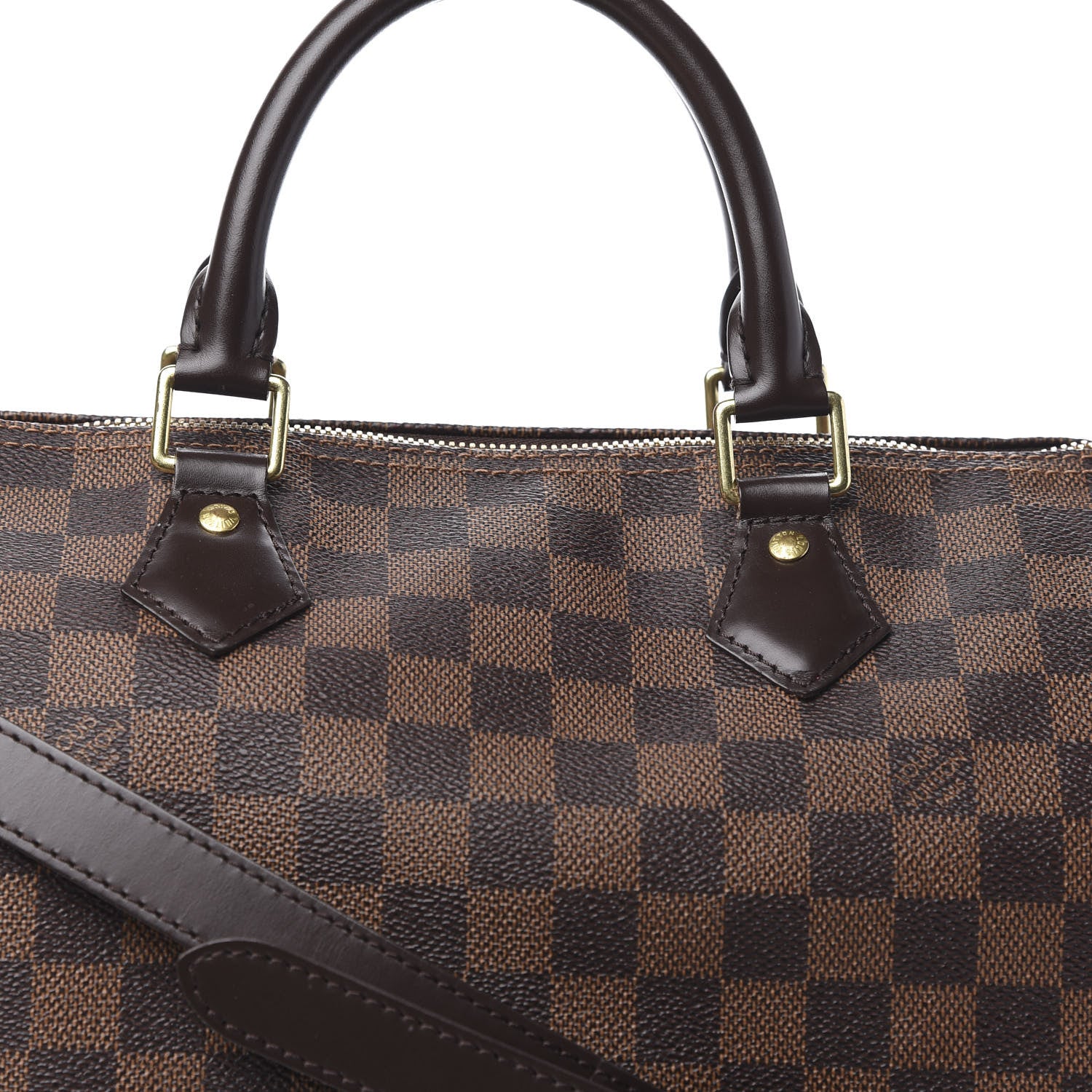 Louis Vuitton Damier Ebene Speedy Bandouliere 30 10 of 11
