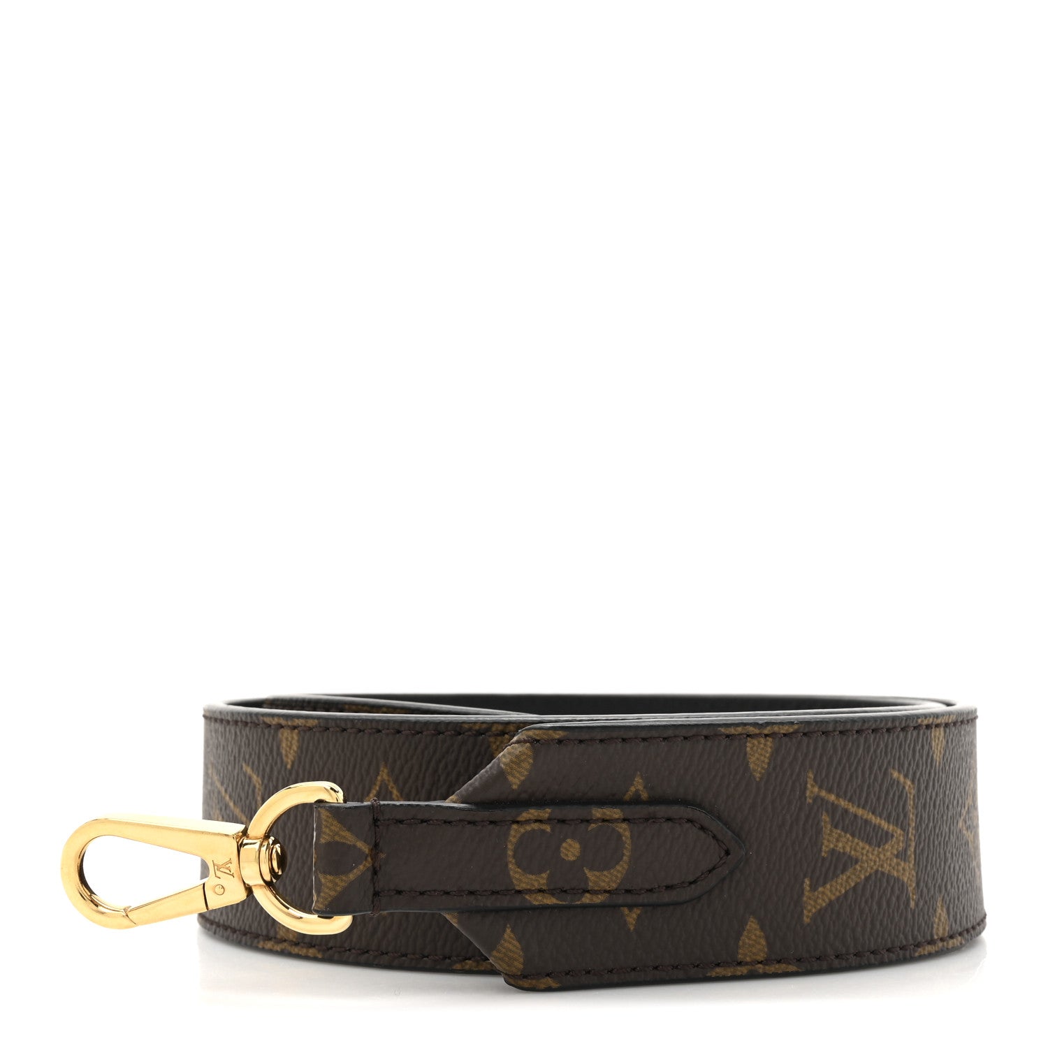 Louis Vuitton Monogram Bandouliere Shoulder Strap Black 1 of 6