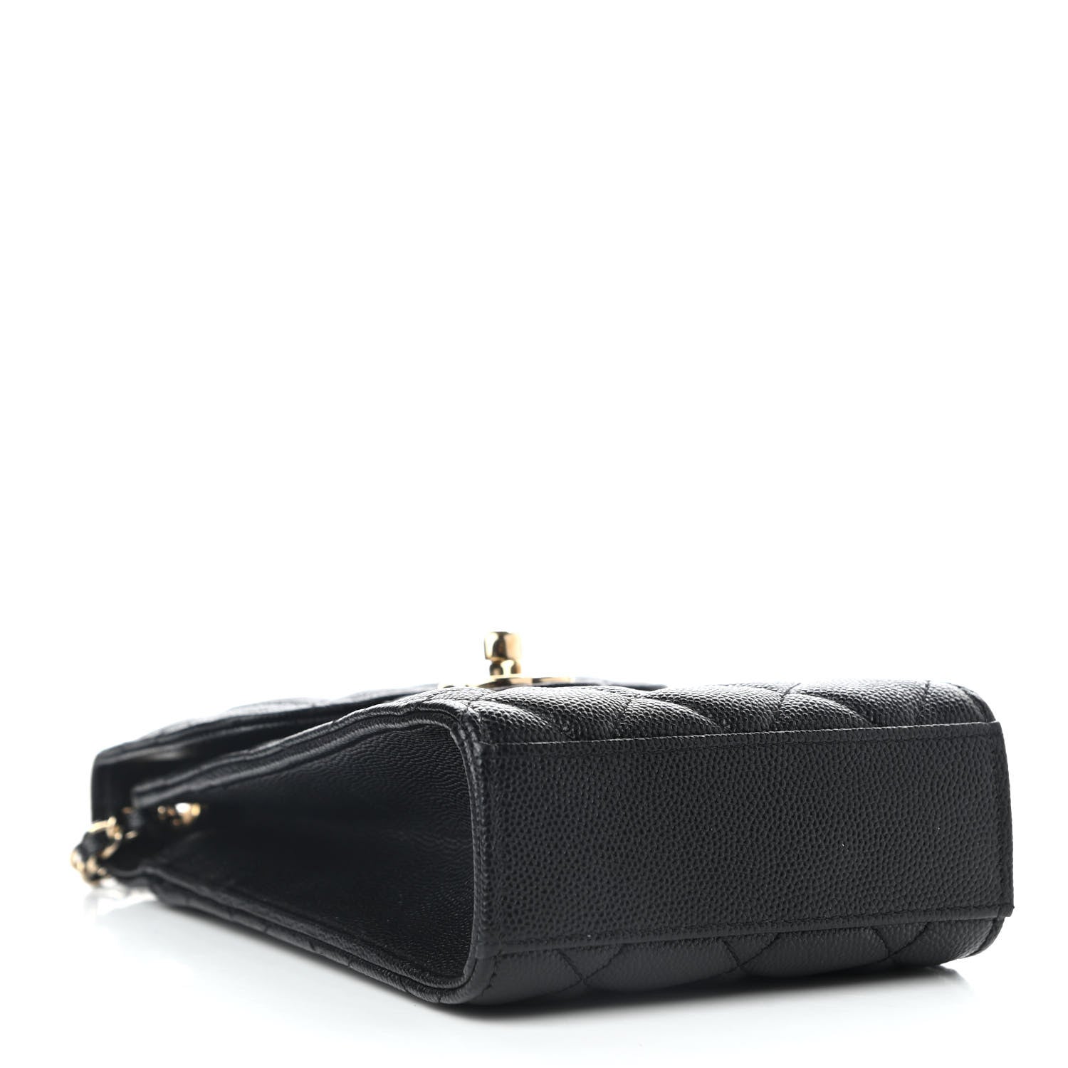 Chanel Caviar Quilted Classic Phone Holder Black 4 of 12