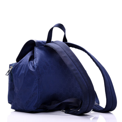 Gucci Nylon Monogram Medium Light Single Buckle Backpack Tide 2 of 12