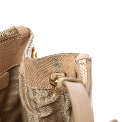 Prada Saffiano Medium Galleria Double Zip Tote Sabbia 8 of 20