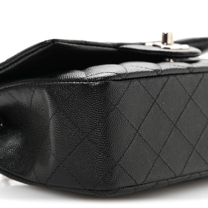 Chanel Caviar Quilted Mini Rectangular Flap Black 9 of 11