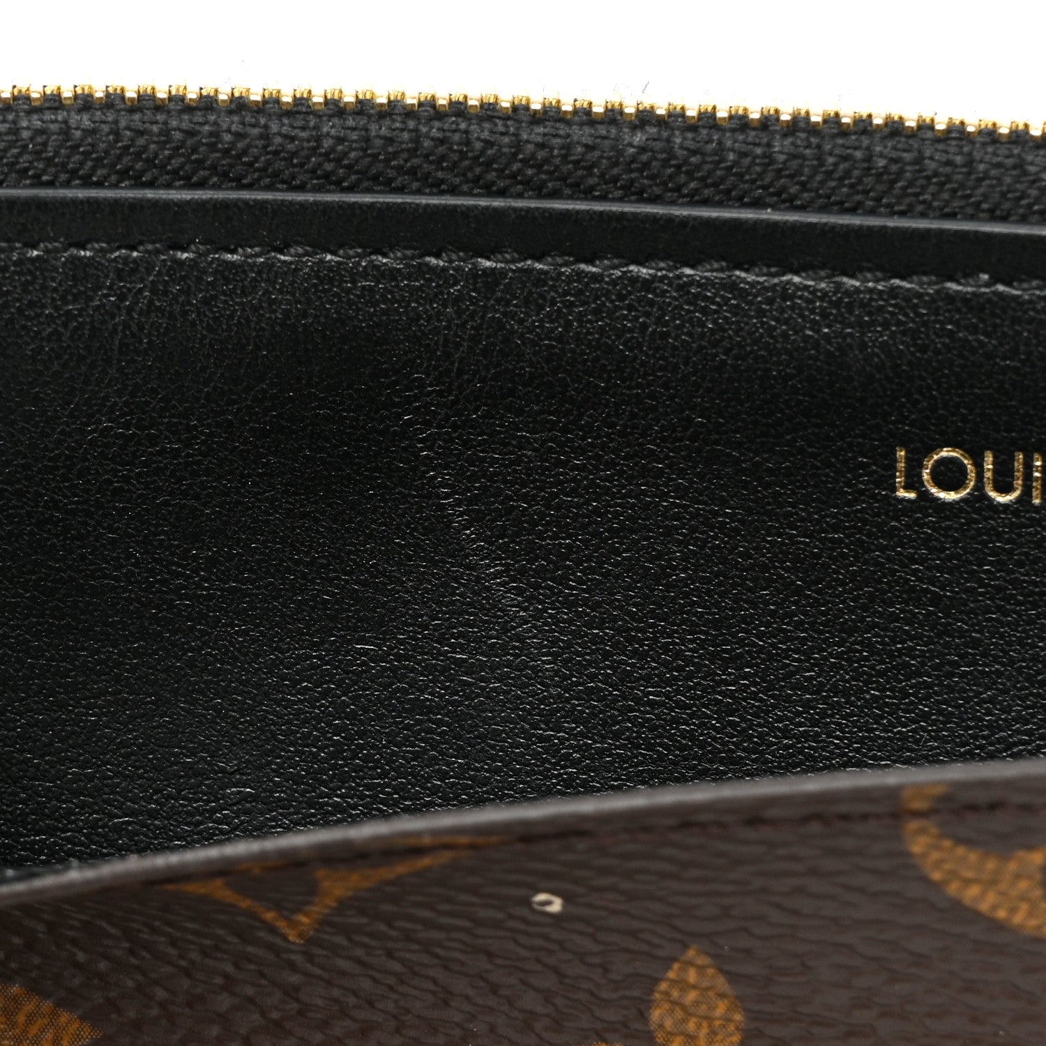 Louis Vuitton Monogram Slim Purse Black 10 of 12