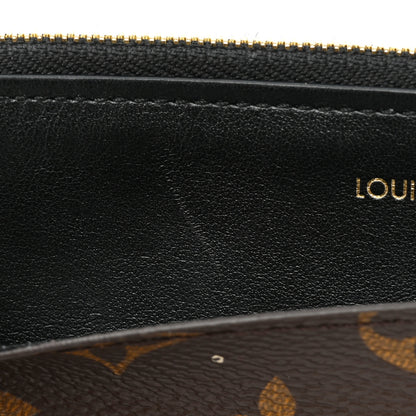 Louis Vuitton Monogram Slim Purse Black 10 of 12