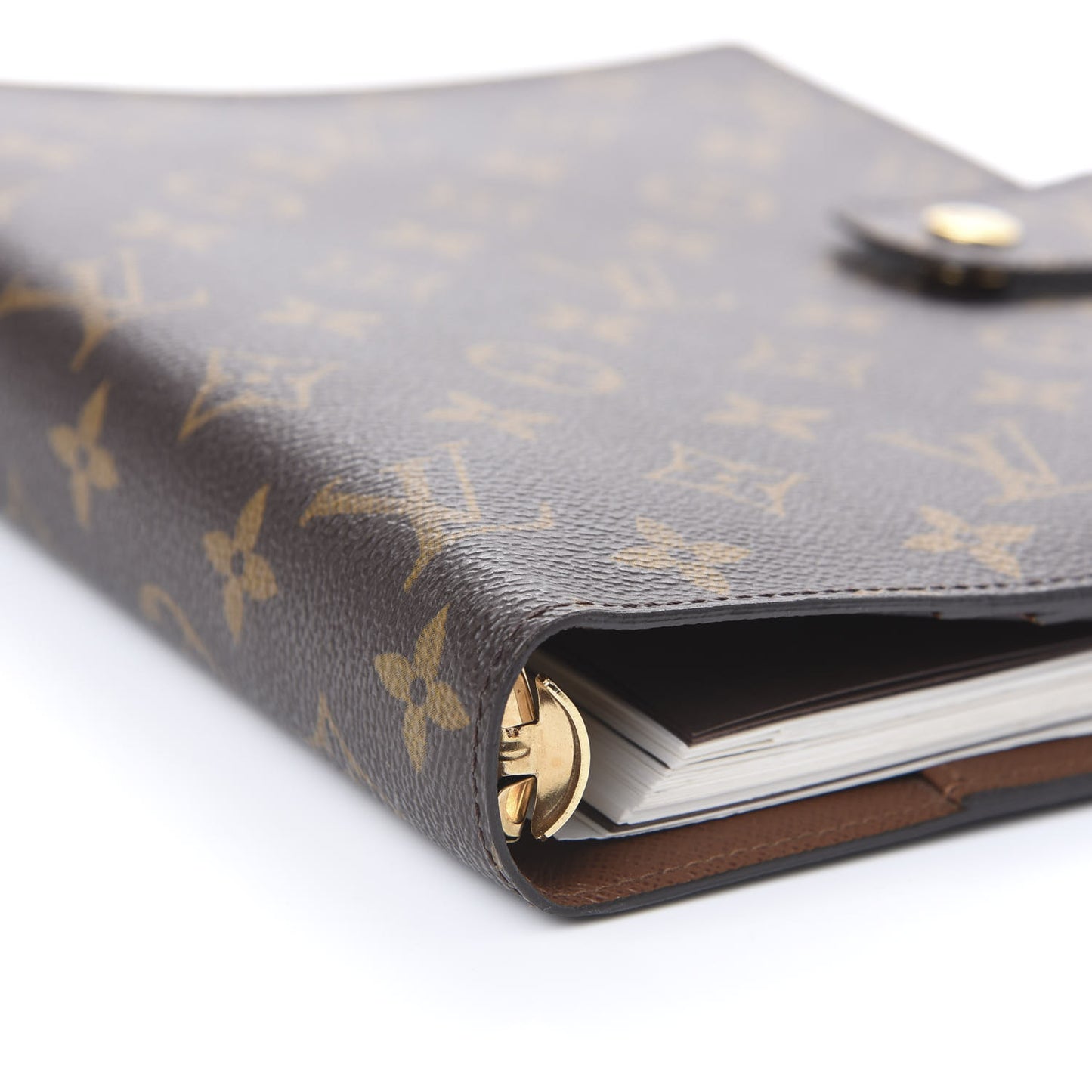 Monogram Large Ring Agenda Cover