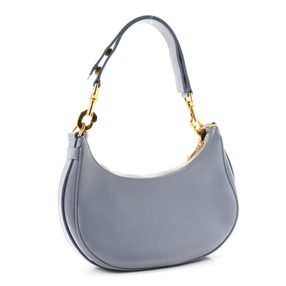 Celine Smooth Calfskin Medium Strap Ava Shoulder Bag Arctic Blue 3 of 10
