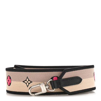 Louis Vuitton Jacquard Speedy Bandouliere 20 Shoulder Strap Black 1 of 3