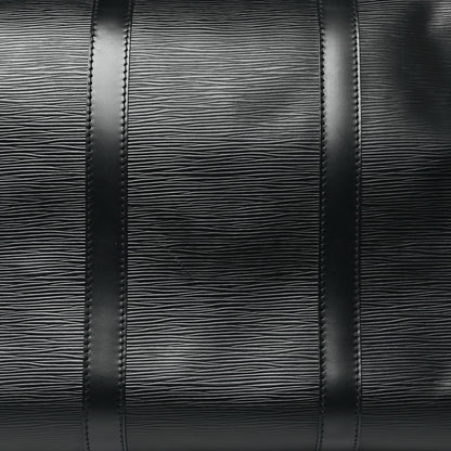 Louis Vuitton Epi Keepall 50 Black 6 of 9
