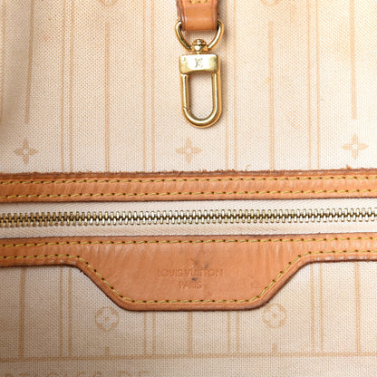 Louis Vuitton Damier Azur Neverfull MM 8 of 13