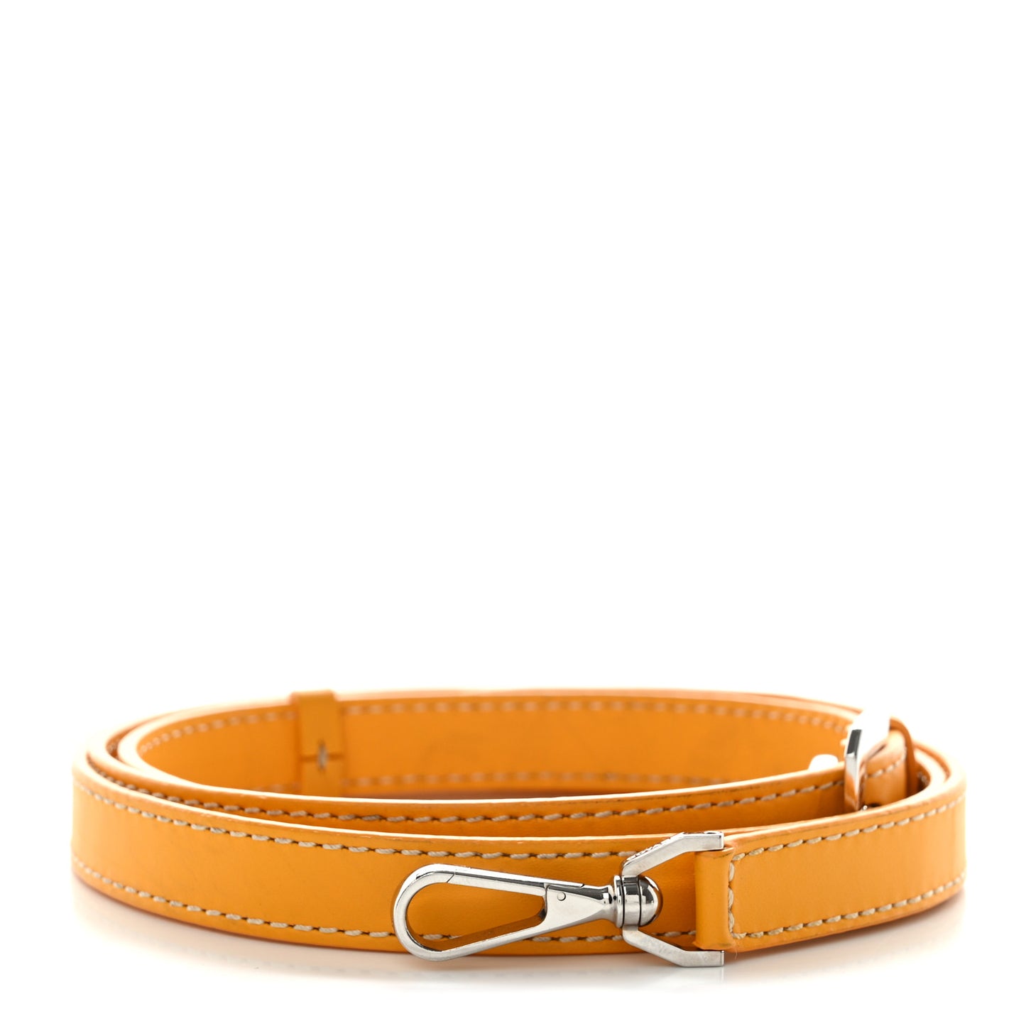 Calfskin Adjustable Shoulder Strap Yellow