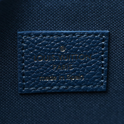 Louis Vuitton Empreinte Monogram Giant Felicie Pochette Chain Wallet Gradient Blue 7 of 10