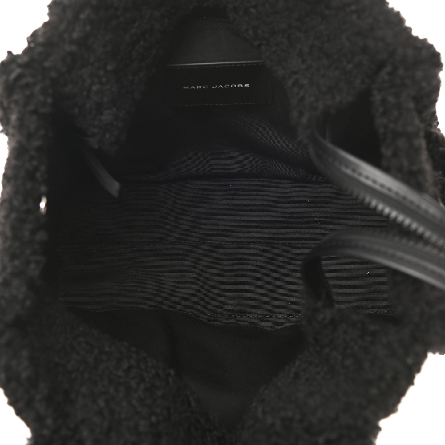 Polyester Cotton The Teddy Traveler Tote Bag Black
