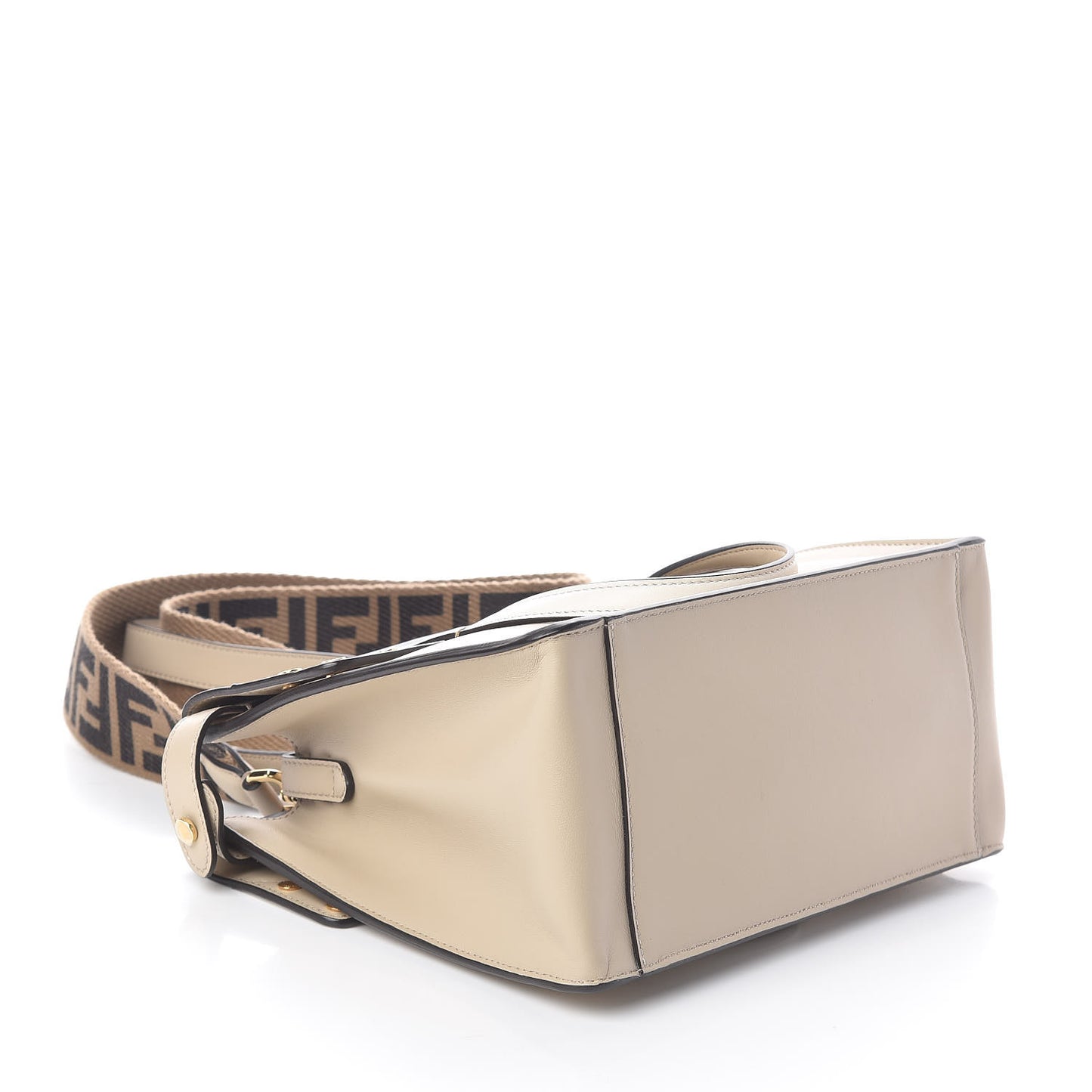 Vitello Grace FF 1974 Small Flip Tote Nuvola Notte Ice