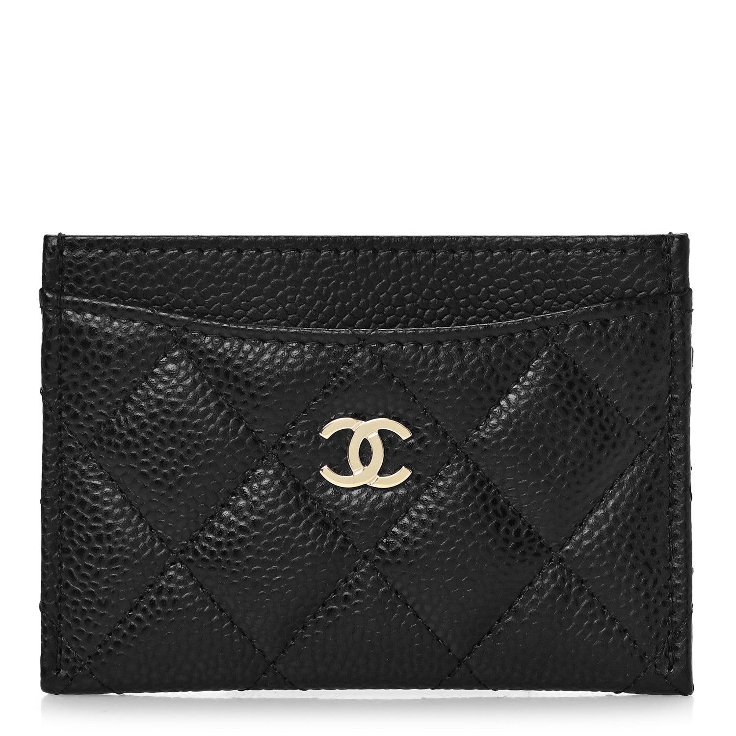 Chanel Caviar Quilted Card Holder Black 1 of 11