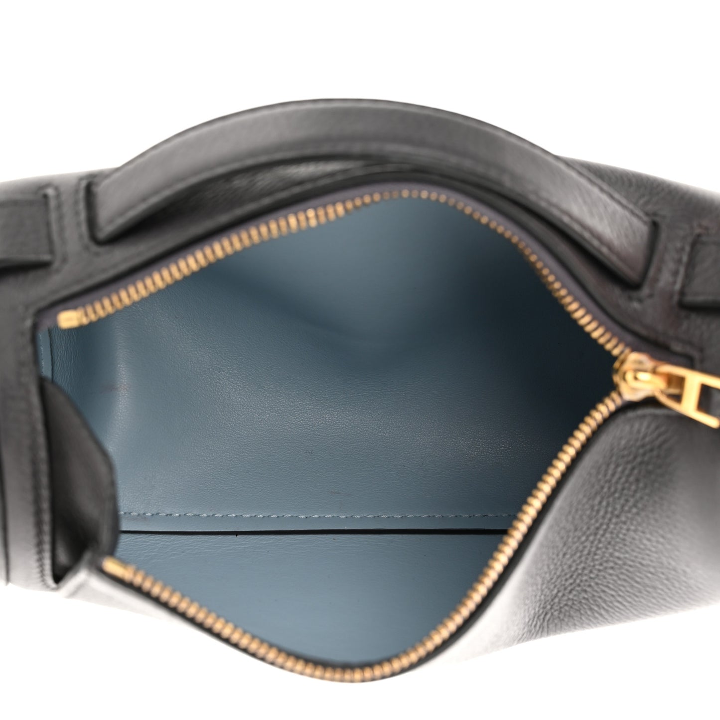 Calfskin The Barrel Bag Charcoal Grey