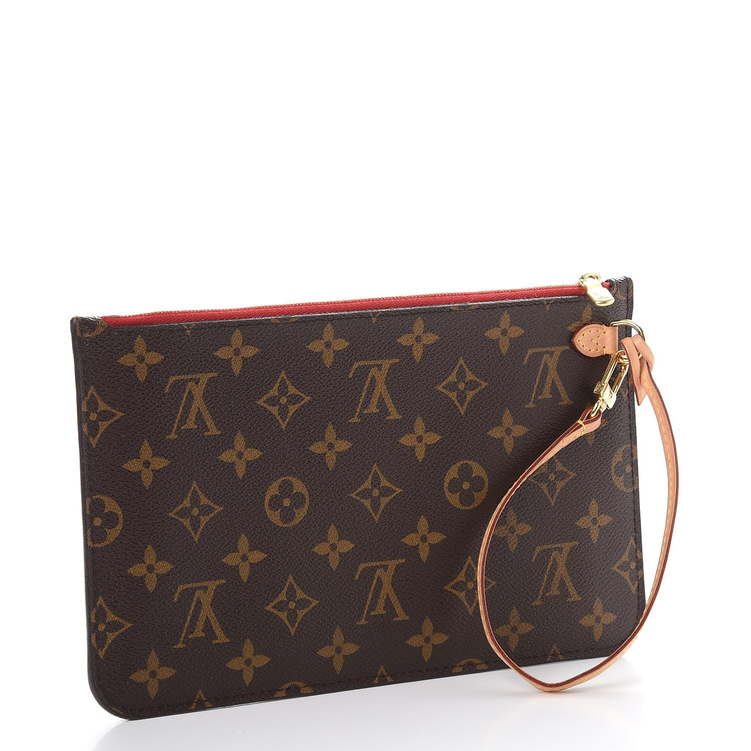 Louis Vuitton Monogram Neverfull MM GM Pochette Cherry 3 of 11