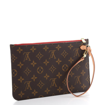 Louis Vuitton Monogram Neverfull MM GM Pochette Cherry 3 of 11