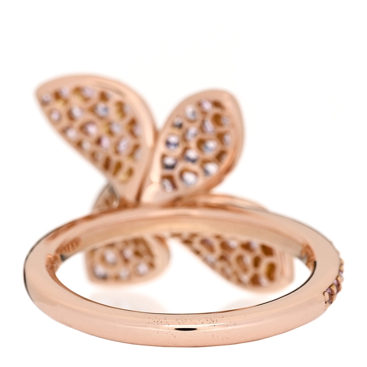 Pasquale Bruni 18K Rose Gold Pink Sapphire Petit Garden Ring 52 6 4 of 6