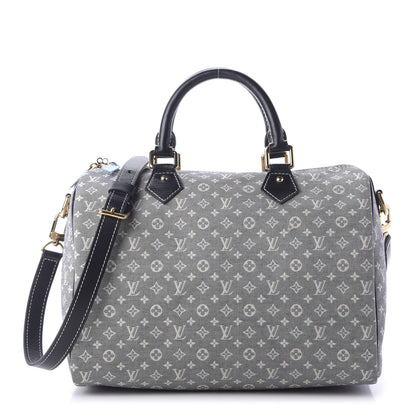 Louis Vuitton Monogram Idylle Speedy Bandouliere 30 Encre 1 of 19