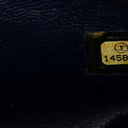 Chanel Distressed Patent Quilted 2.55 Reissue 226 Flap Blue 6 of 9