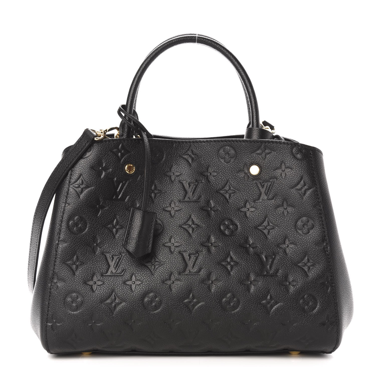Louis Vuitton Empreinte Montaigne MM Black 1 of 12