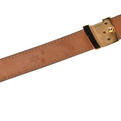 Louis Vuitton Monogram LV Initiales Belt 90 36 5 of 8