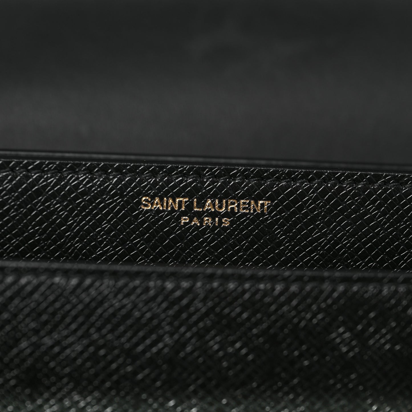 Coated Bark Calfskin Medium Monogram Sunset Black