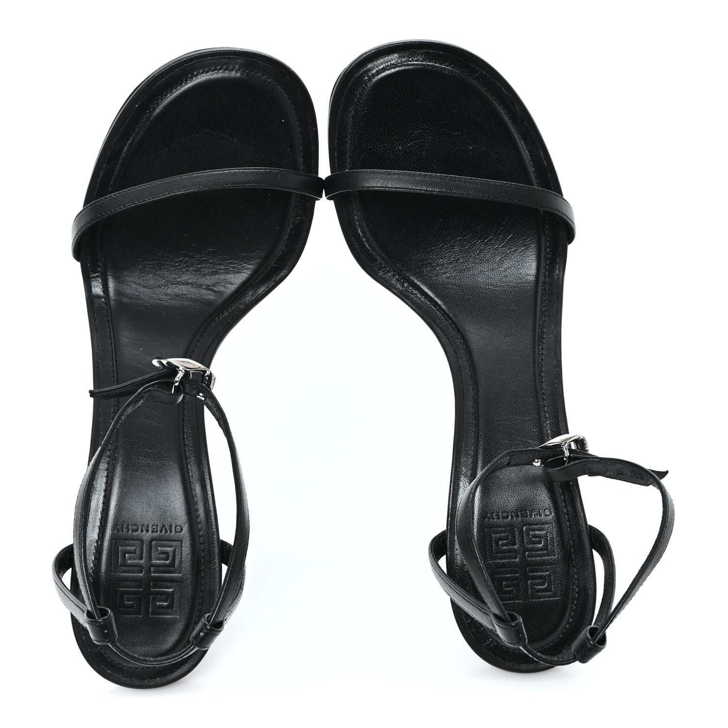 Givenchy Smooth Nappa G Cube 105mm Sandals 40 Black 2 of 9